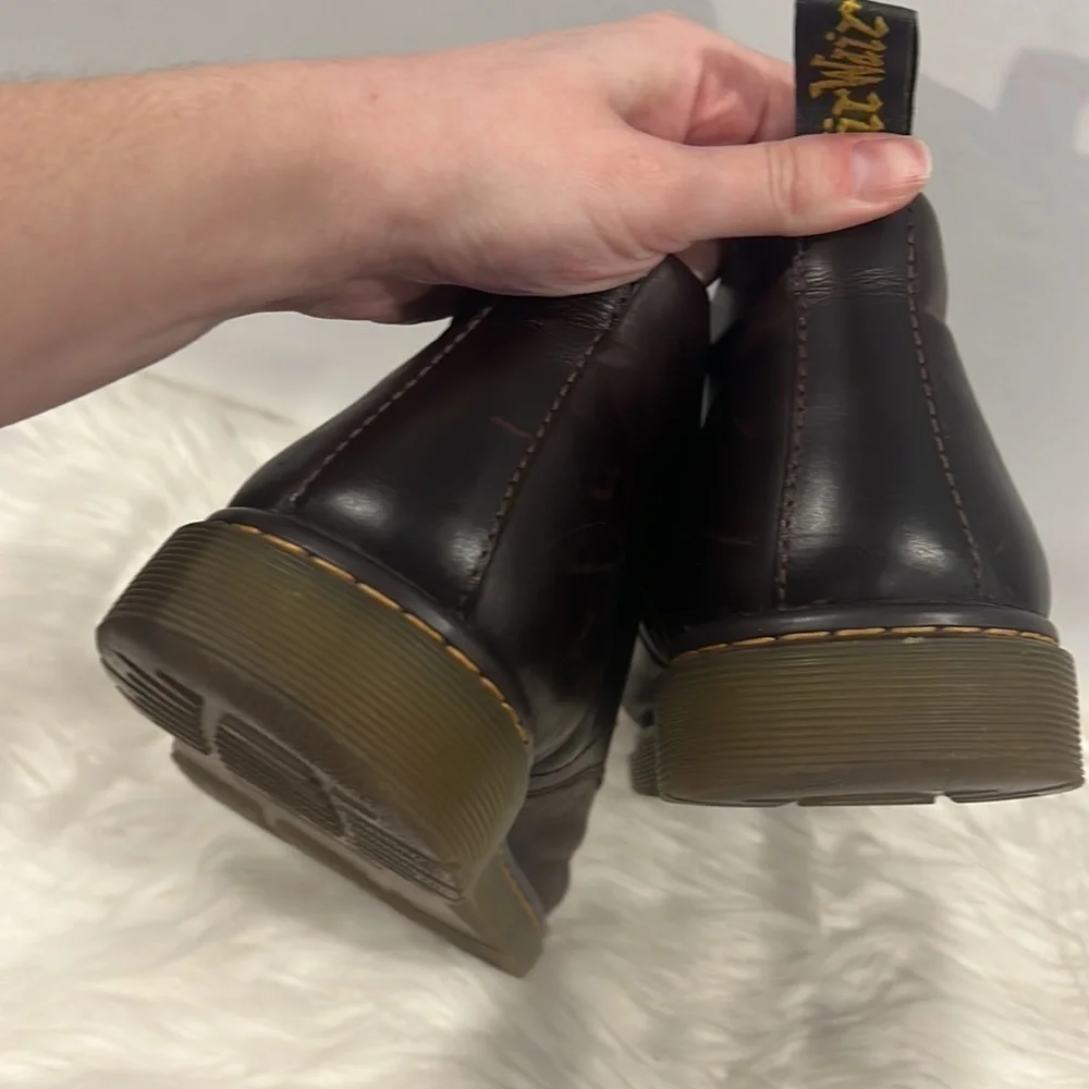 Dr. Marten Brown Leather Sussex Men’s Boots Size 12